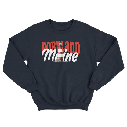 Portland Lighthouse - Crewneck