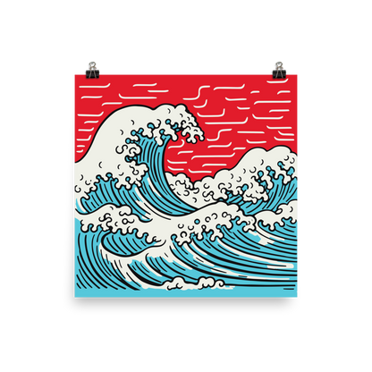 Wavy World - Print